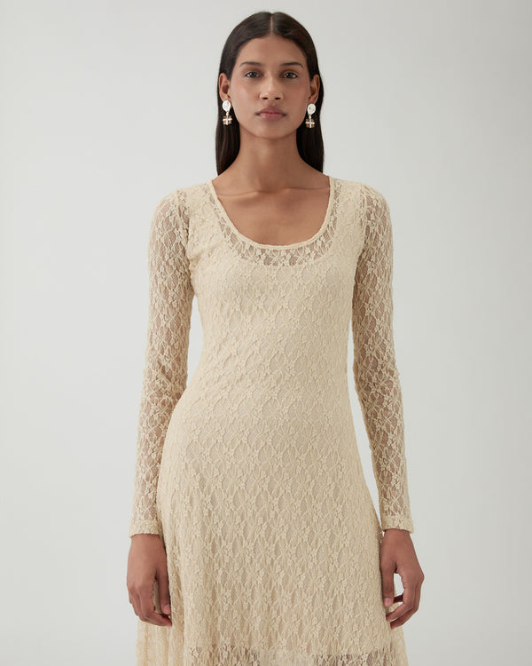 Rejina Pyo Mila Dress Lace Cream