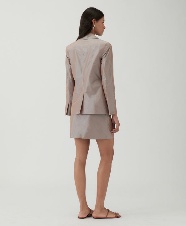 Rejina Pyo Mina Blazer Taffetta Iridescent