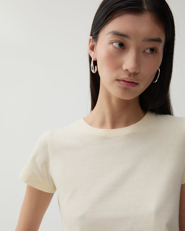 Rejina Pyo Oblong Hoops Silver Plated