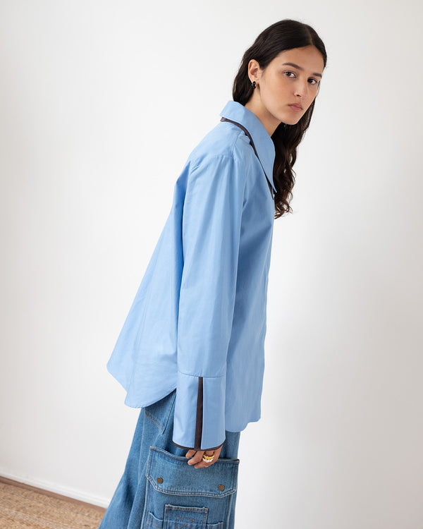 Rejina Pyo Parker Shirt Organic Cotton Blue