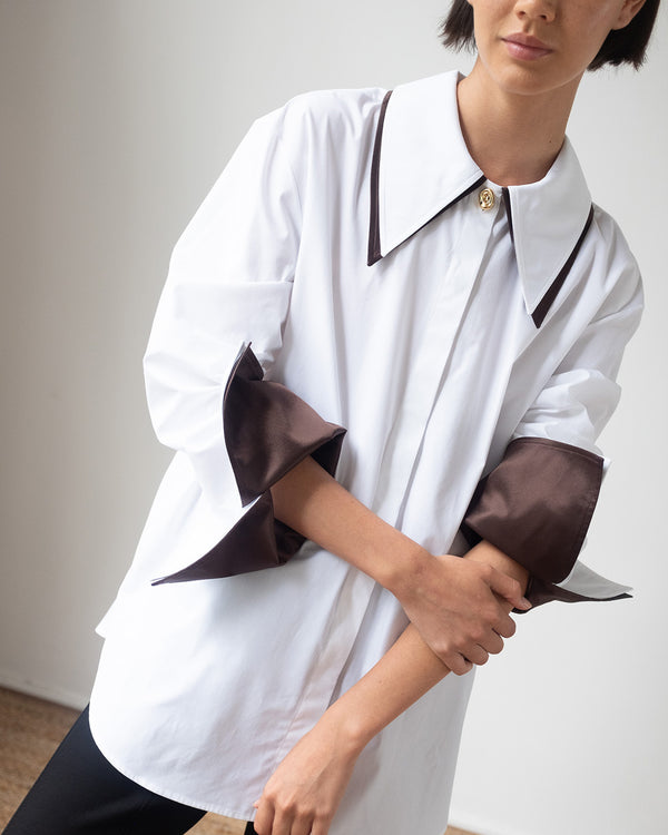 Rejina Pyo Parker Shirt Organic Cotton Off-White