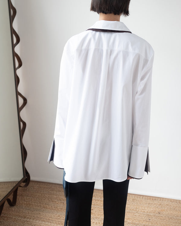 Rejina Pyo Parker Shirt Organic Cotton Off-White