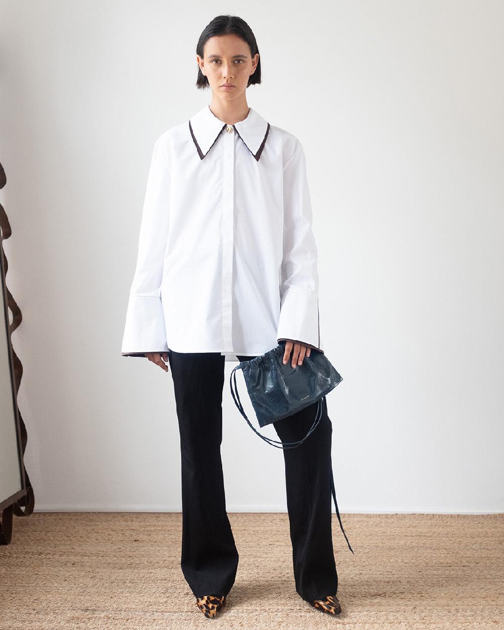 rejina pyo Parker Shirt Organic Cotton Off-White