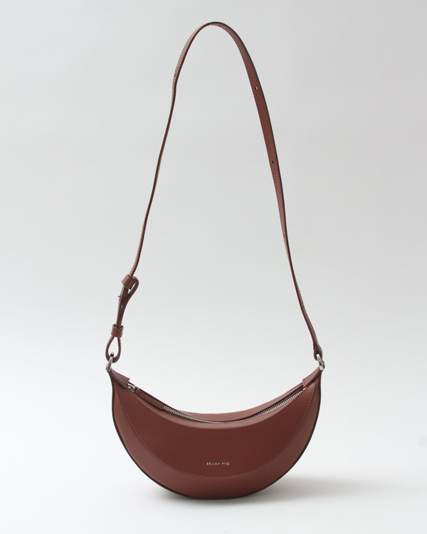 Rejina Pyo Petite Banana Bag Leather Nappa Tan