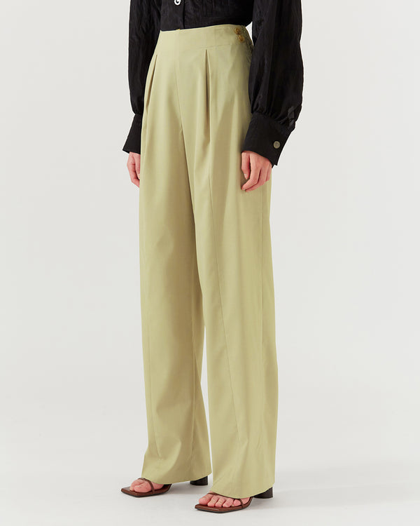 Rejina Pyo Reine Trousers Tailored Suiting Sage