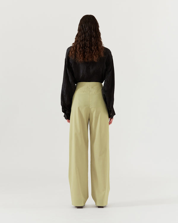 Rejina Pyo Reine Trousers Tailored Suiting Sage