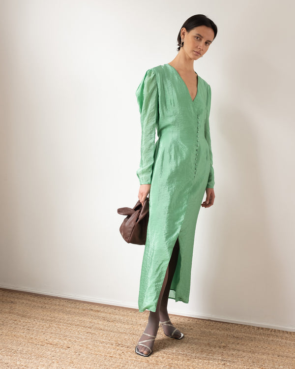 Rejina Pyo Remi Dress Viscose Blend Jade