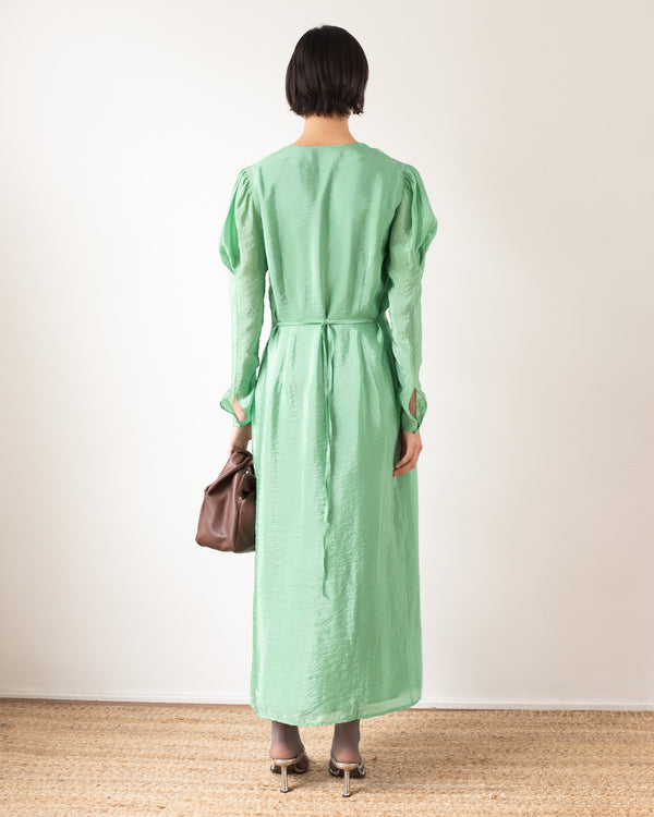 Rejina Pyo Remi Dress Viscose Blend Jade