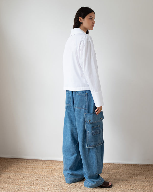 Rejina Pyo Riley Shirt Organic Cotton Off-White