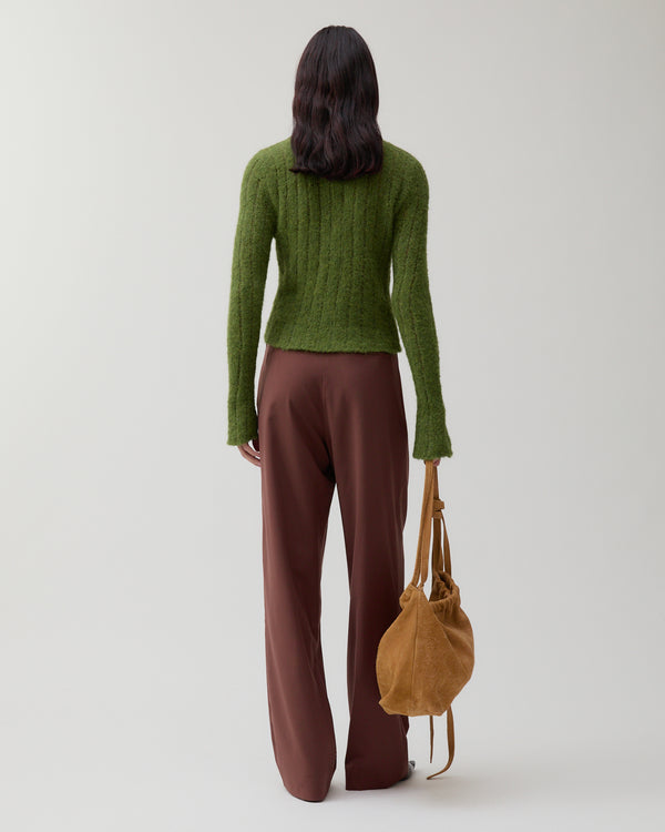 Rejina Pyo Robyn Cardigan Alpaca Green