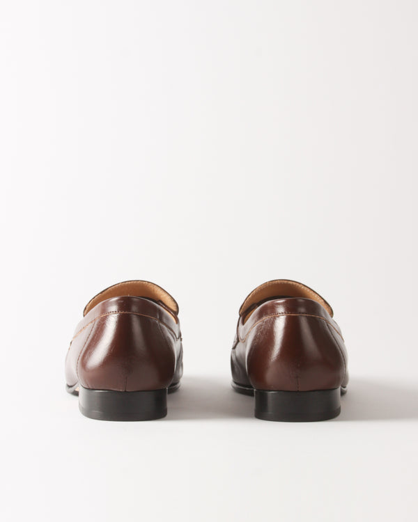 Rejina Pyo Ruched Loafer Leather Moka