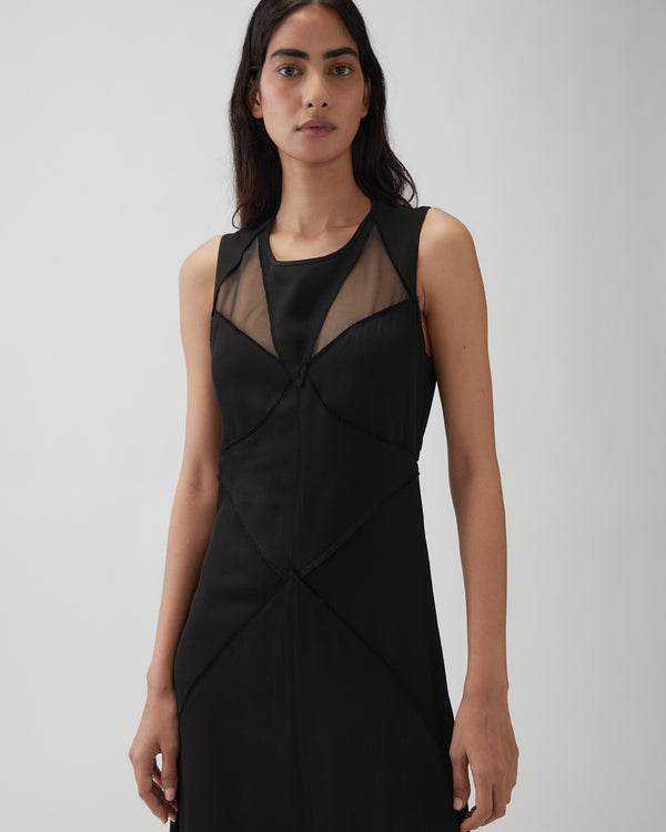 Rejina Pyo Sadie Dress Crepe Twill Viscose Black