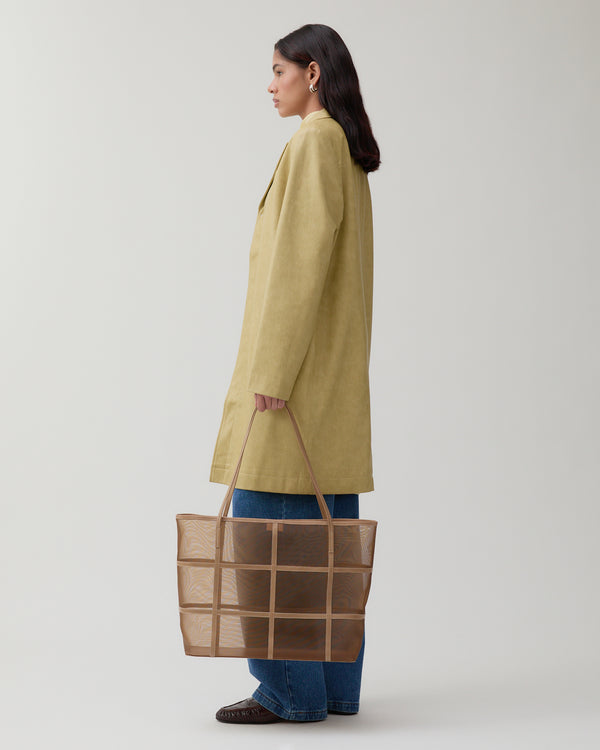 Rejina Pyo Samantha Jacket Faux Leather Beige