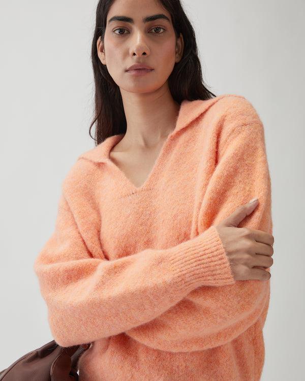 Rejina Pyo Sandy Sweater Alpaca Peach