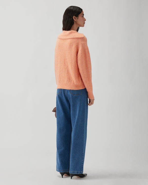 Rejina Pyo Sandy Sweater Alpaca Peach