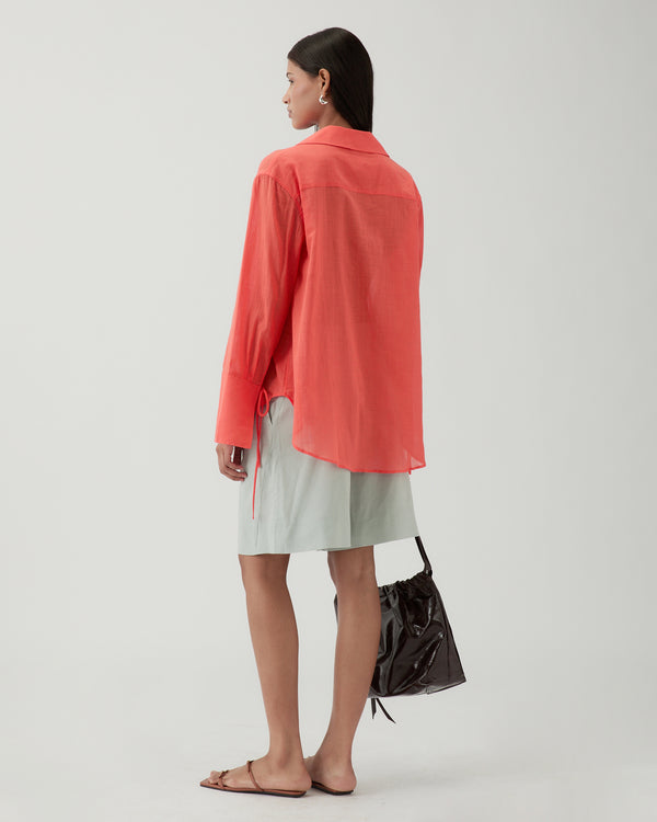 Rejina Pyo Saskia Shirt Cotton Coral