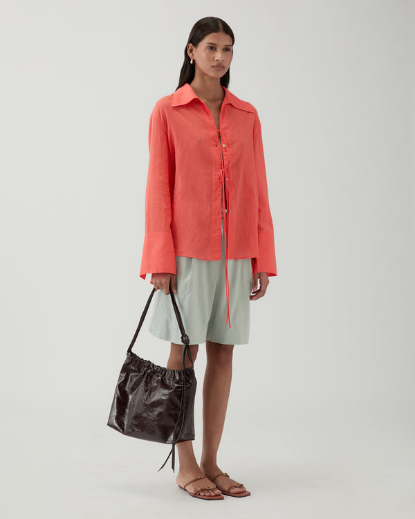 Rejina Pyo Saskia Shirt Cotton Coral