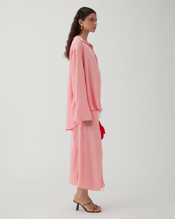 Rejina Pyo Saskia Shirt Crepe Viscose Pink