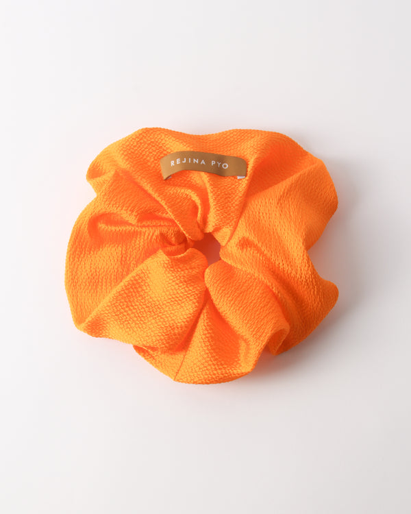 Rejina Pyo Scrunchie Silk Orange