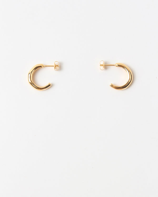 Rejina Pyo Small Hoops Gold Plated