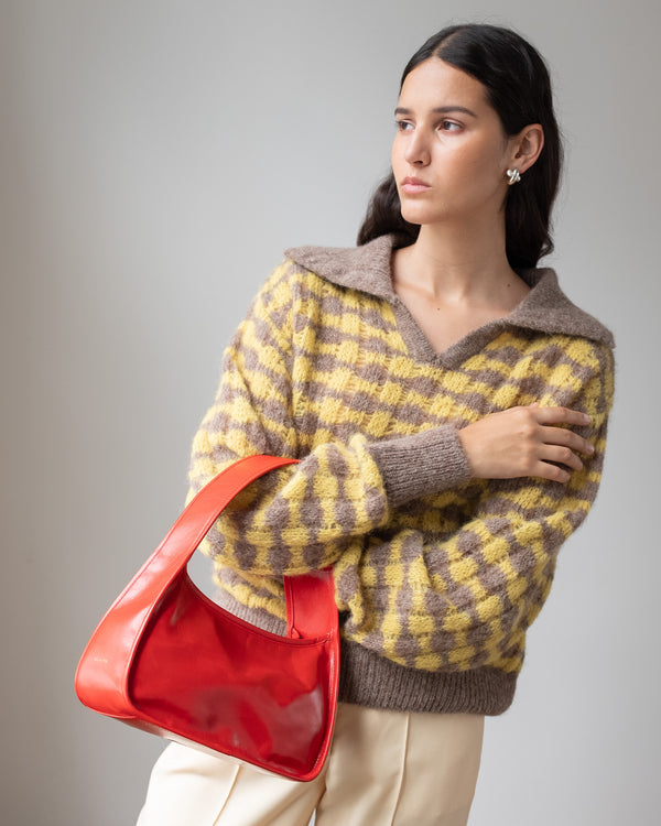 Rejina Pyo Sofia Bag Leather Rosso