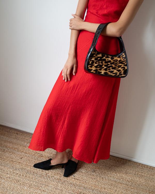 Rejina Pyo Sofia Bag Pony Print Leopard