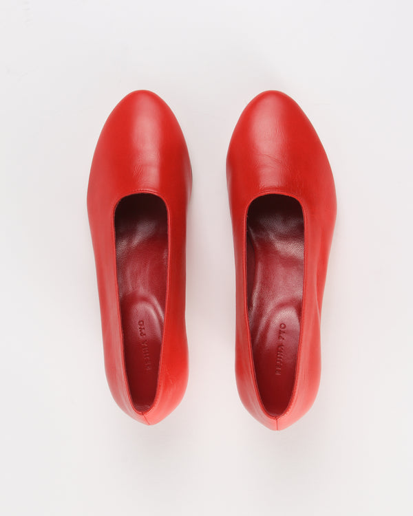 Rejina Pyo Soft Pump Leather Rosso