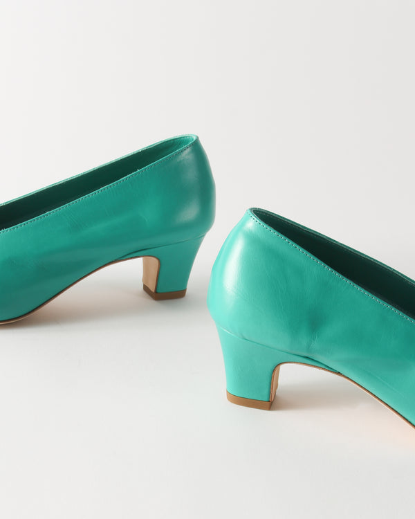 Rejina Pyo Soft Pump Leather Turchese