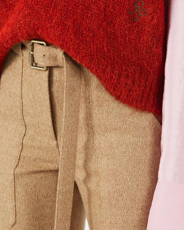 Rejina Pyo Spencer Vest Alpaca Blend Red