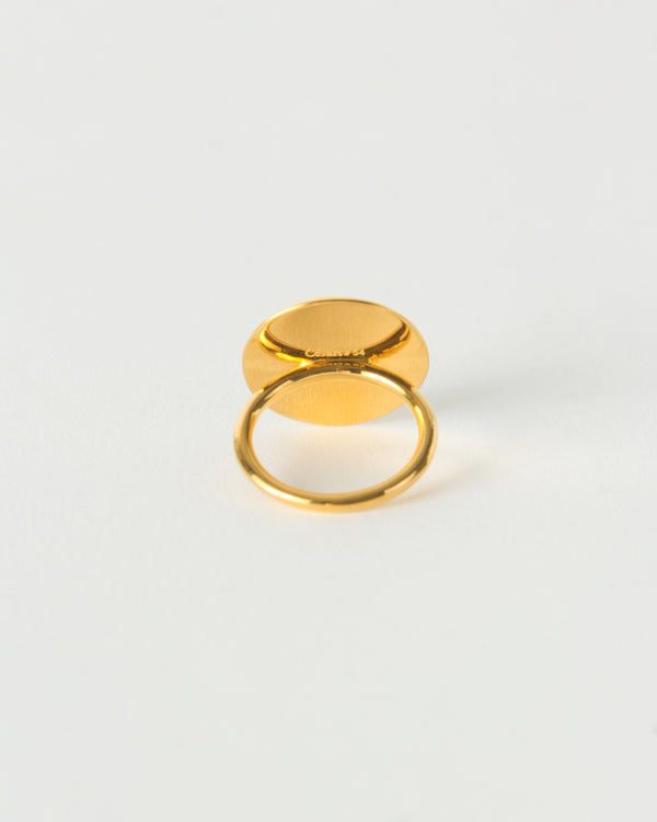 Rejina Pyo Spin Ring Gold Vermeil