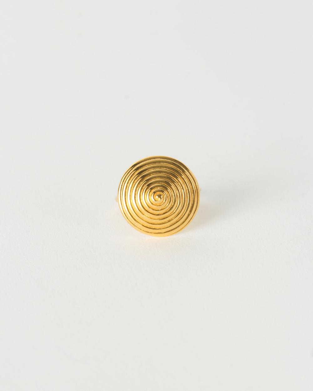 rejina pyo Spin Ring Gold Vermeil