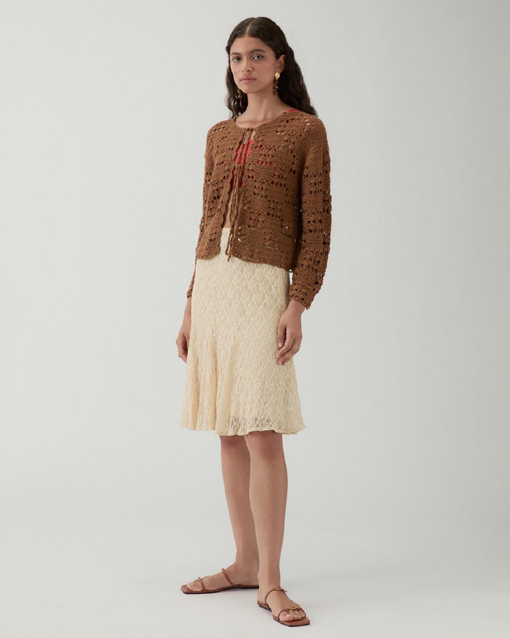 rejina pyo Taylor Skirt Lace Cream