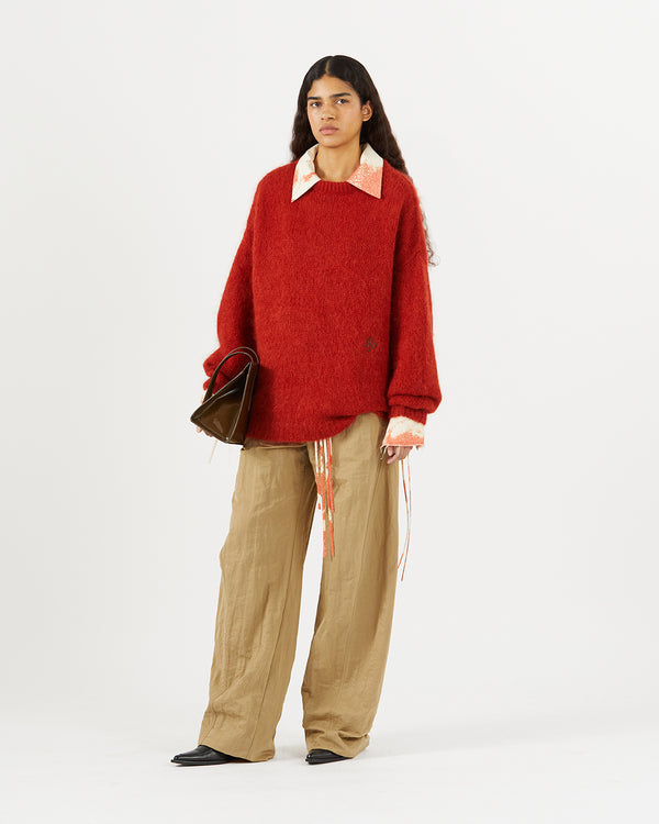 Rejina Pyo Toni Sweater Alpaca Blend Red