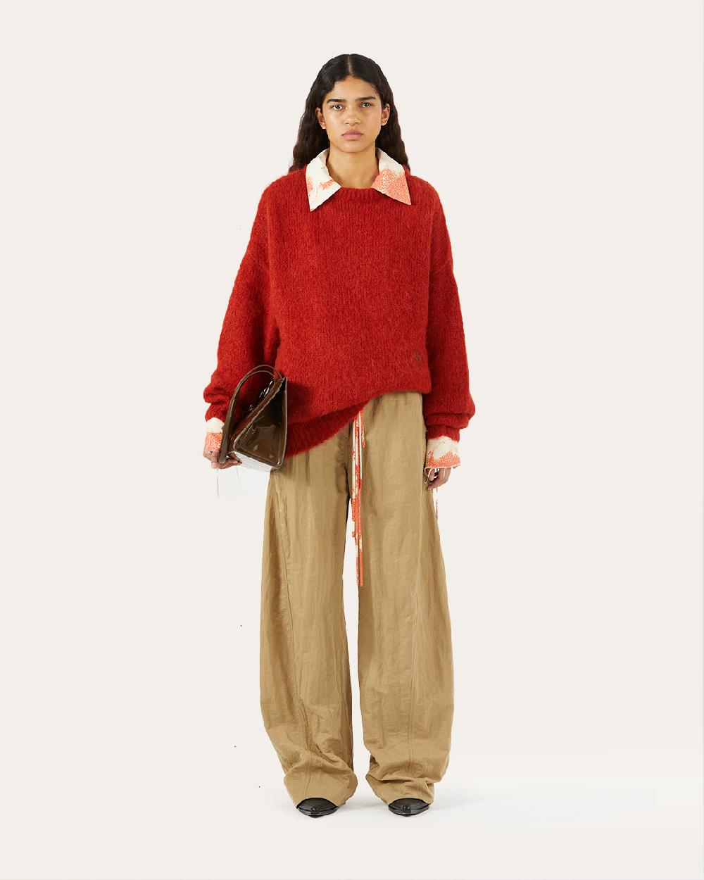 rejina pyo Toni Sweater Alpaca Blend Red