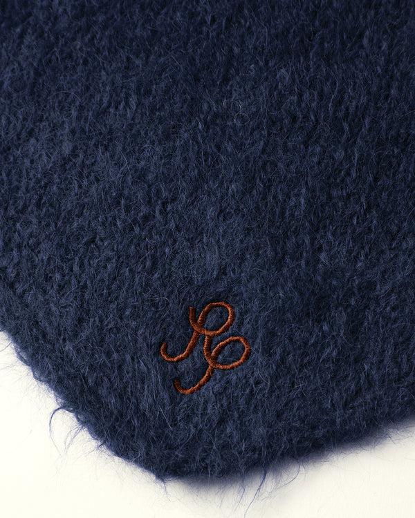 Rejina Pyo Triangle Scarf Alpaca Blend Navy