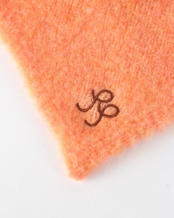 Rejina Pyo Triangle Scarf Alpaca Peach