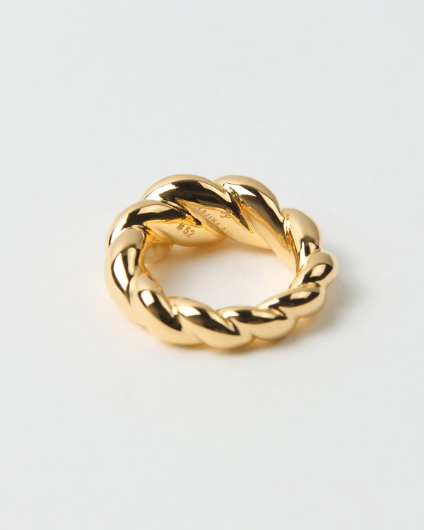 Rejina Pyo Twirl Ring Gold Vermeil
