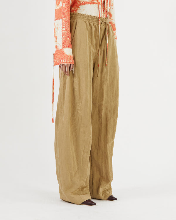 Rejina Pyo Una Trousers Nylon Beige