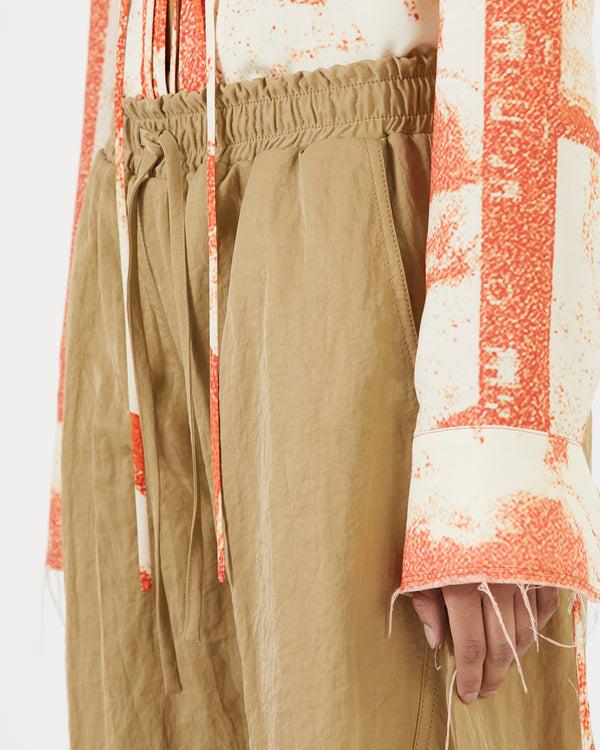 Rejina Pyo Una Trousers Nylon Beige