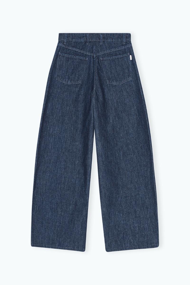 Remain Birger Christensen Cocoon Denim Pants Dark Blue