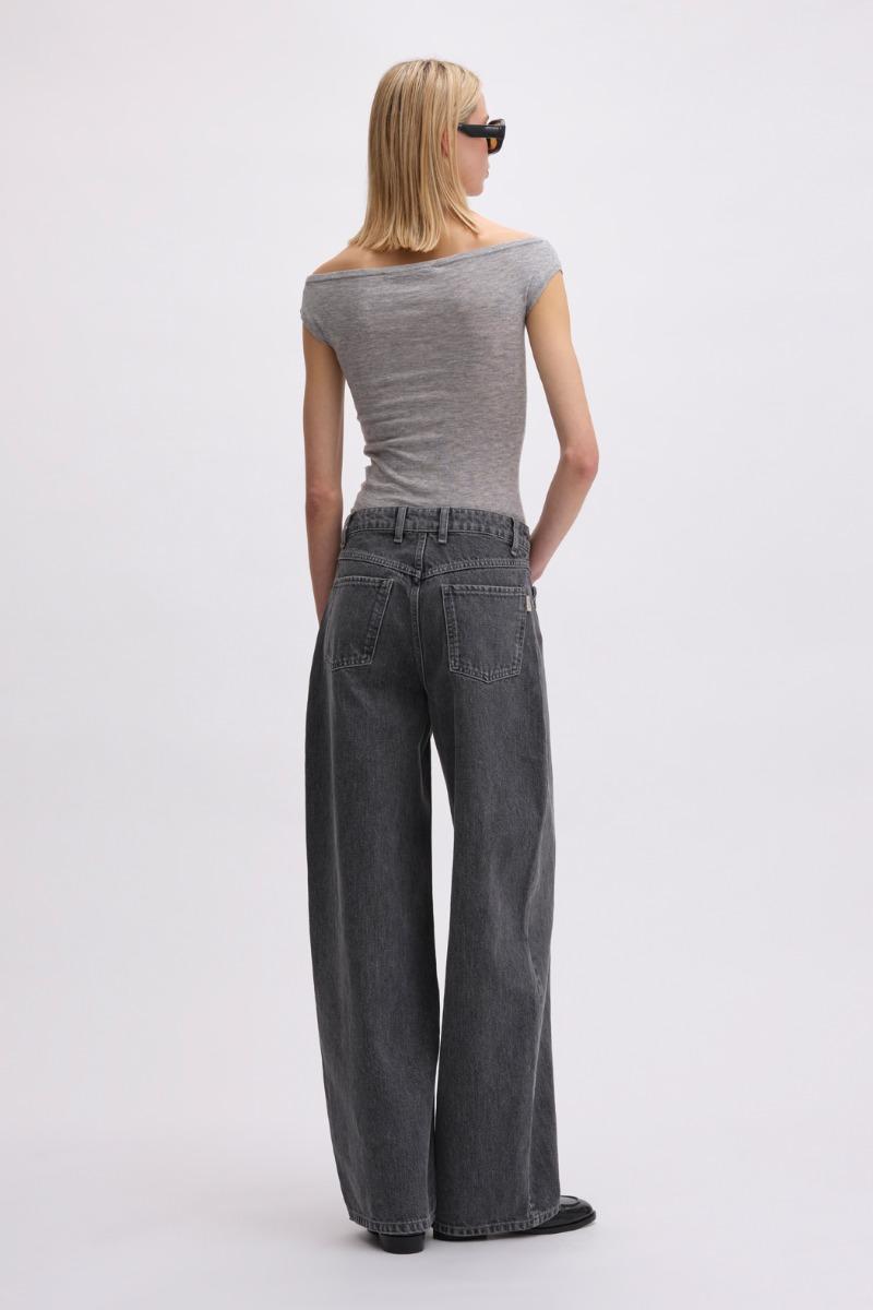 Remain Birger Christensen Cocoon Denim Pants Dark Grey