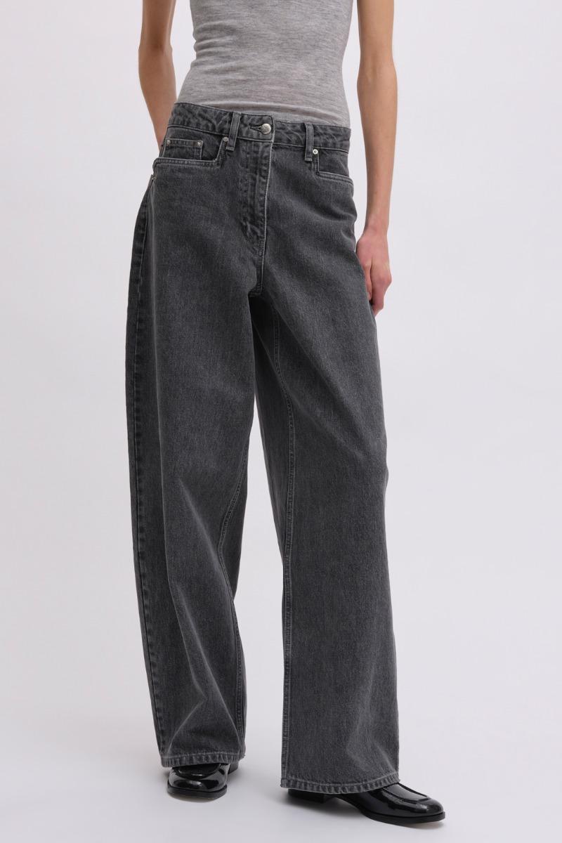 Remain Birger Christensen Cocoon Denim Pants Dark Grey