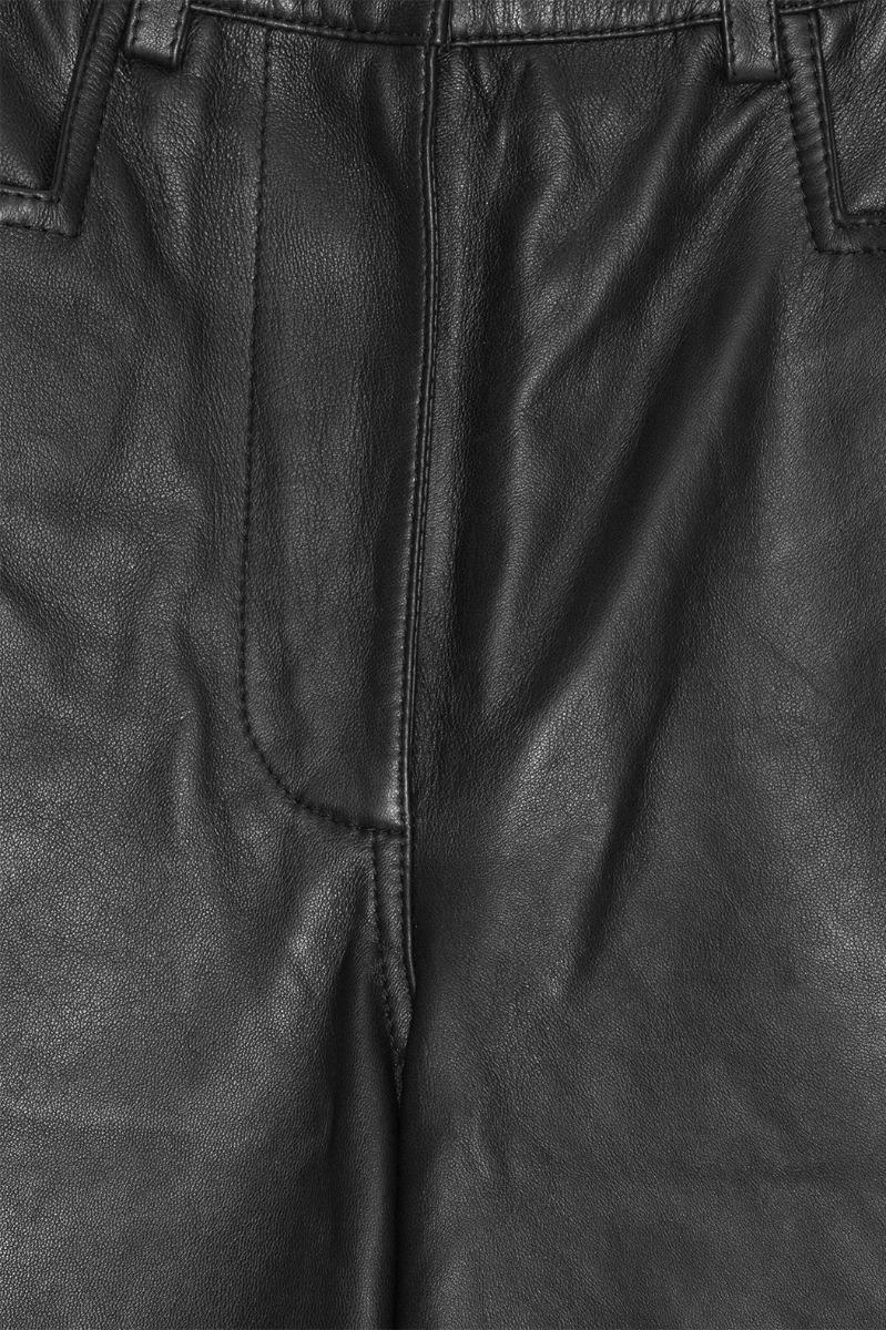 Remain Birger Christensen Cocoon Leather Pants Black