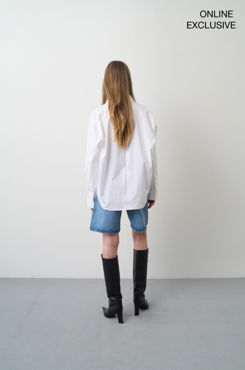 Remain Birger Christensen Denim Shorts Medium Blue Denim