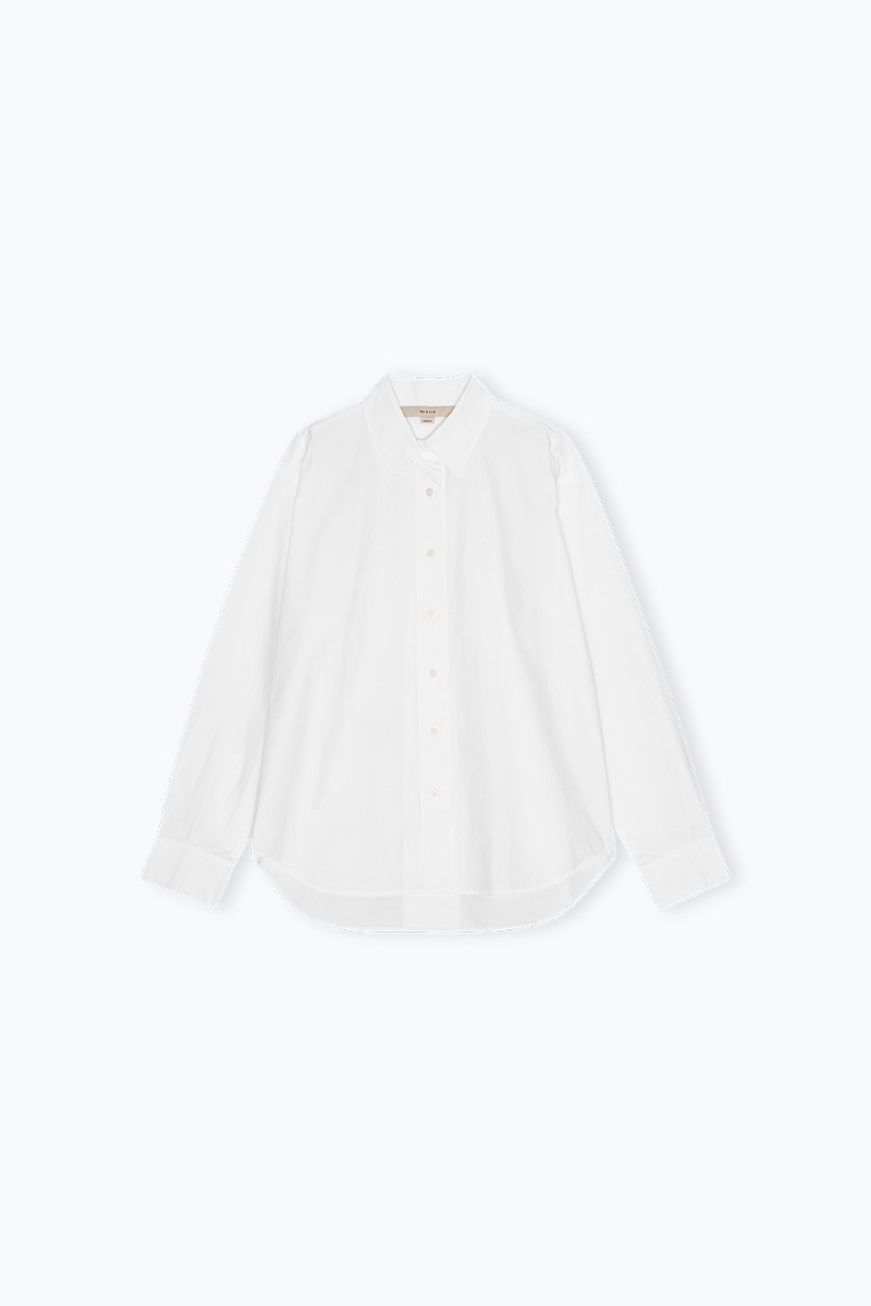 Remain Birger Christensen Oversize Shirt Bright White