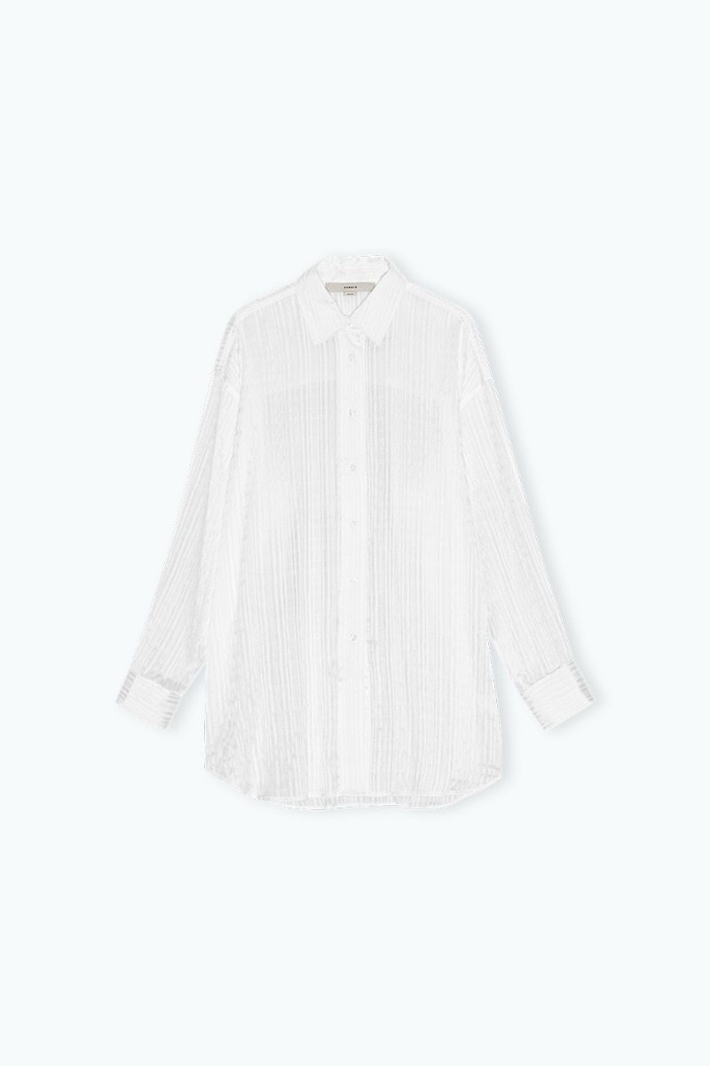 Remain Birger Christensen Oversized Shirt Bright White