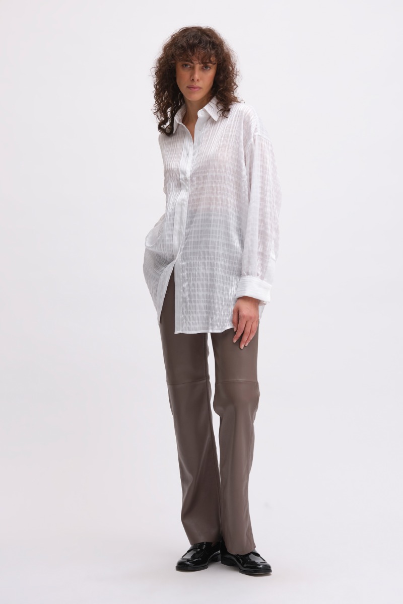 remain birger christensen Oversized Shirt Bright White