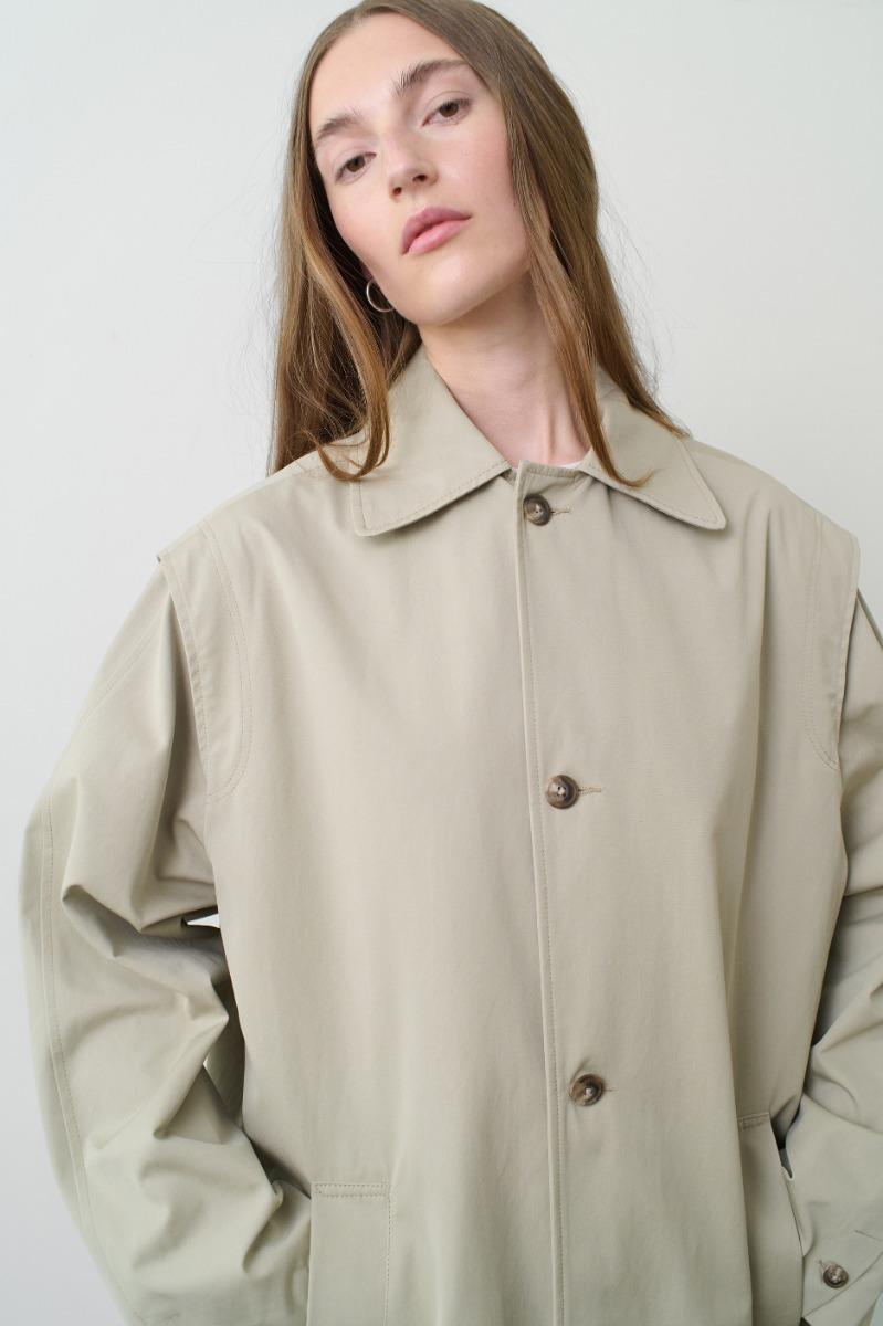 Remain Birger Christensen Oversized Trenchcoat Beige