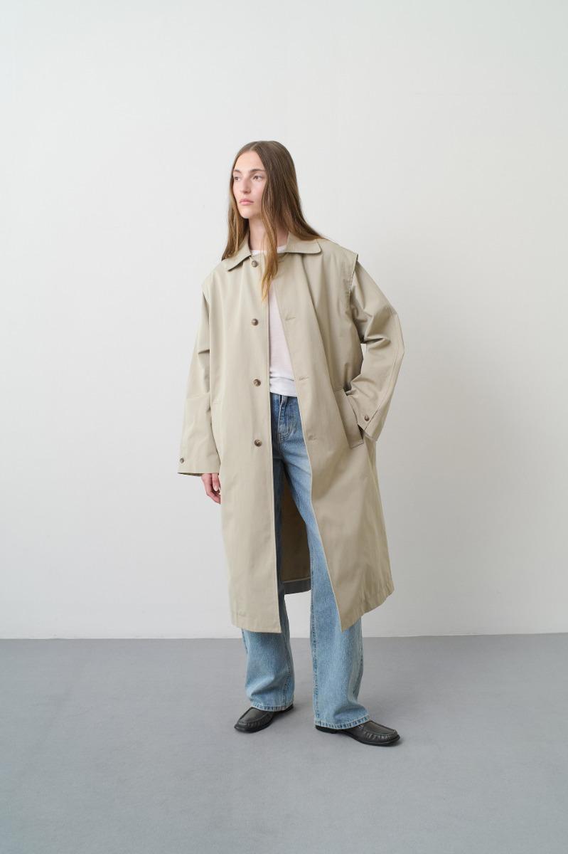 remain birger christensen Oversized Trenchcoat Beige