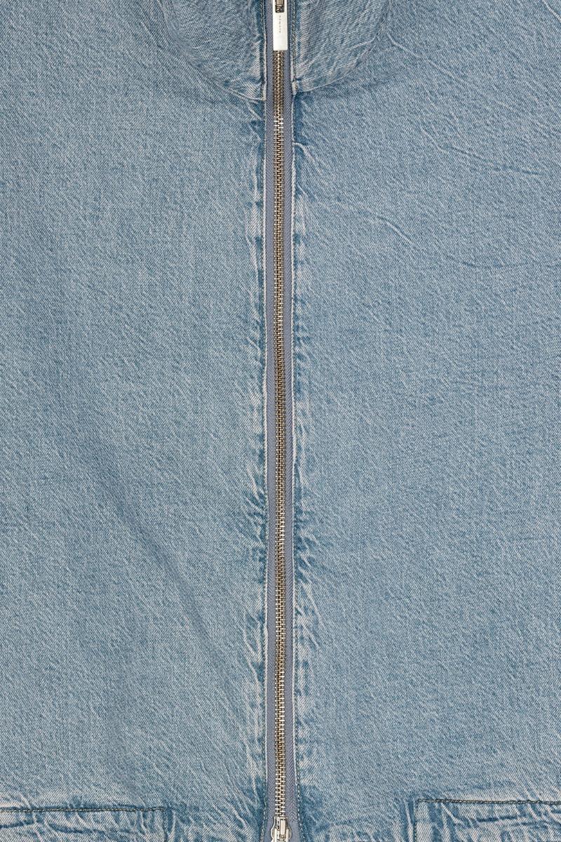 Remain Birger Christensen Boxy Denim Jacket Blue